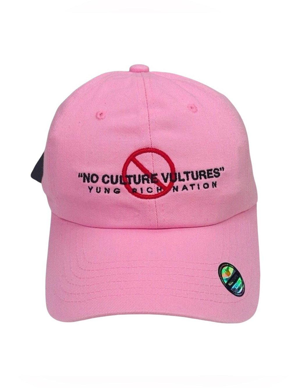 YRN Yung Rich Nation “No Culture Vultures” Embroidered Dad Hat - One Size